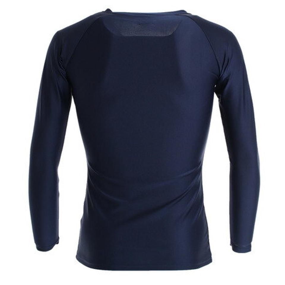 アンブロ(UMBRO) サッカー ウェア メンズ 長袖パワーインナーVネックシャツ UAS9701L NVY インナー アンダーシャツ (メンズ)