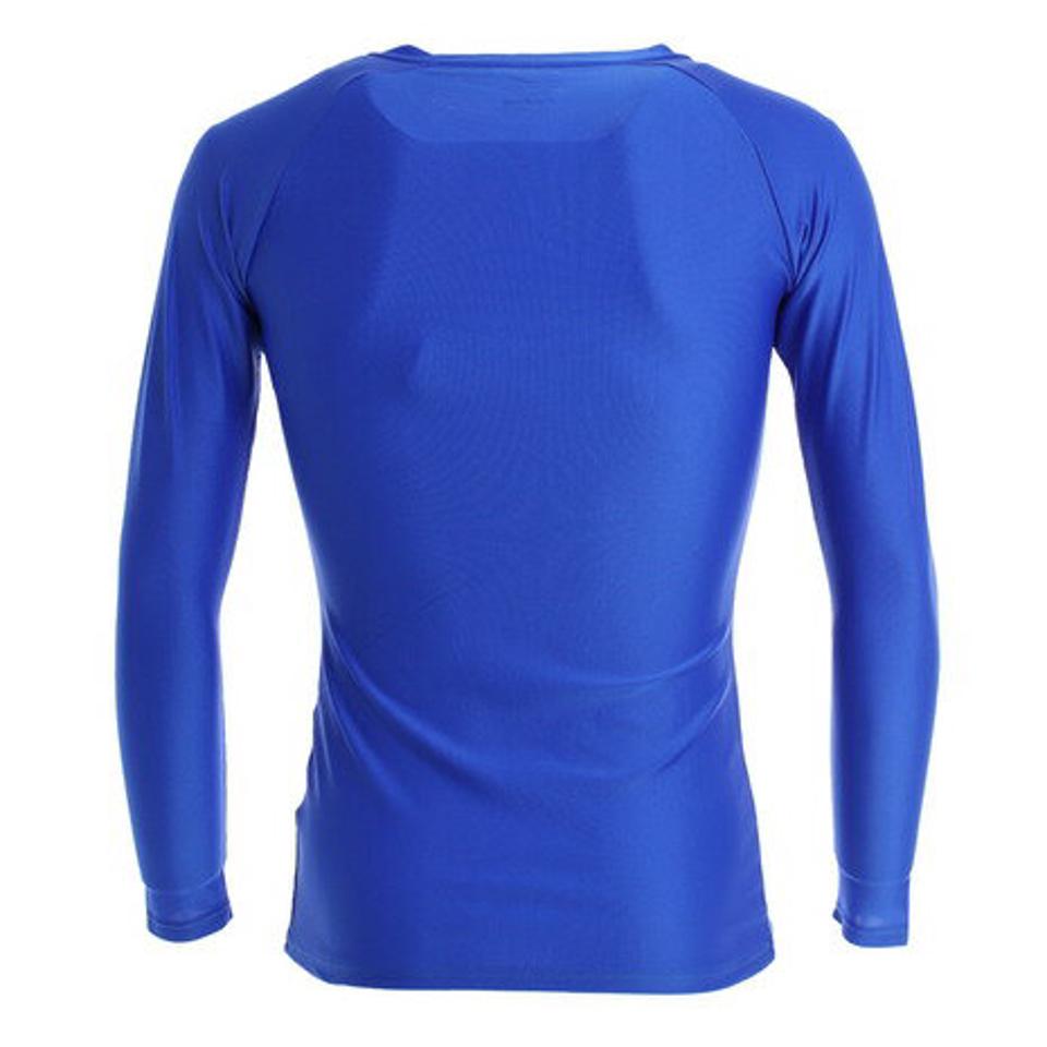 アンブロ(UMBRO) サッカー ウェア メンズ 長袖パワーインナーVネックシャツ UAS9701L BLU インナー アンダーシャツ (メンズ)