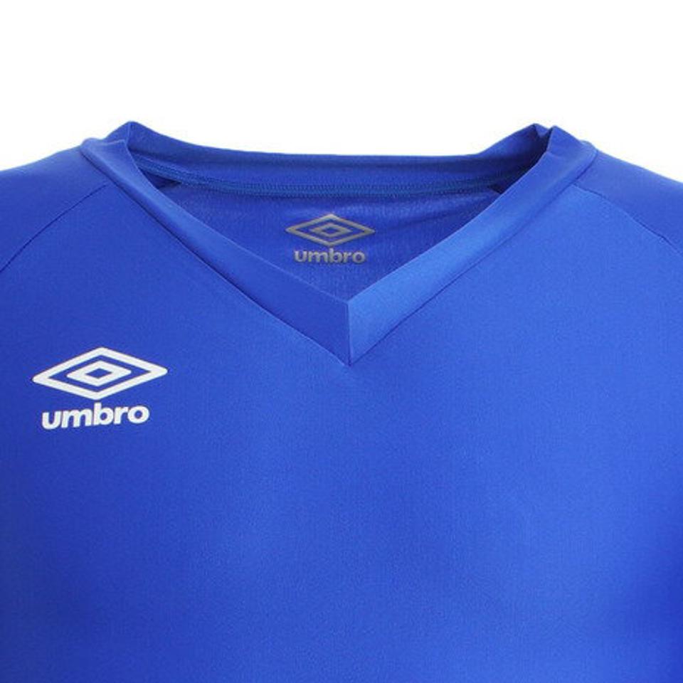アンブロ(UMBRO) サッカー ウェア メンズ 長袖パワーインナーVネックシャツ UAS9701L BLU インナー アンダーシャツ (メンズ)