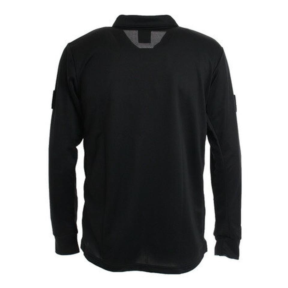 【スポーツデー エントリーでP5倍!4/3 9:59迄】アンブロ(UMBRO)(メンズ)サッカー ウェア メンズ 半袖 レフリーシャツ UAS6608L BLK