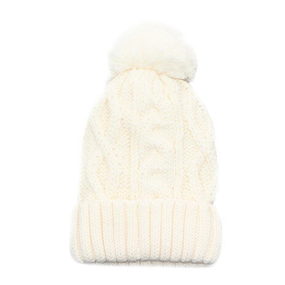 エアボーン(ARBN) ジュニア NATURE ニットキャップ AB23WCDW5030 WHT (キッズ)