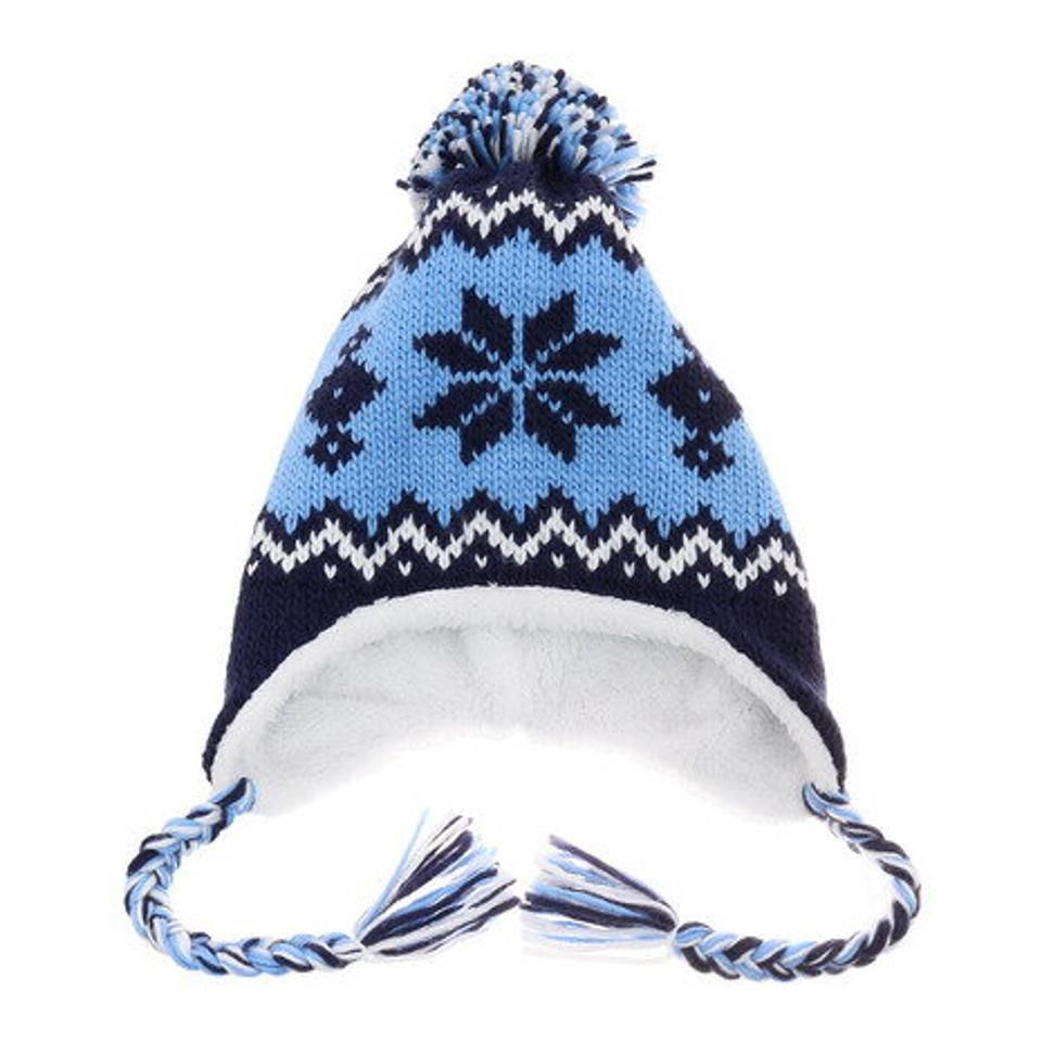 その他ブランド(OTHER BRAND) ジュニア イヤーマフニットキャップ 335Z2DW5039 BLU (キッズ)