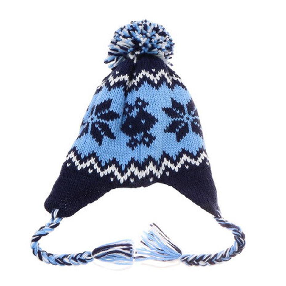 その他ブランド(OTHER BRAND) ジュニア イヤーマフニットキャップ 335Z2DW5039 BLU (キッズ)