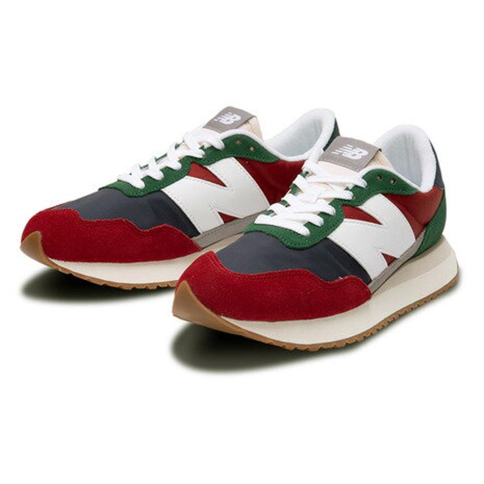 ニューバランス（new balance）（メンズ、レディース）スニーカー 赤 レッド MS237 EA D スポーツシューズ 靴 シューズ メンズ レディース
