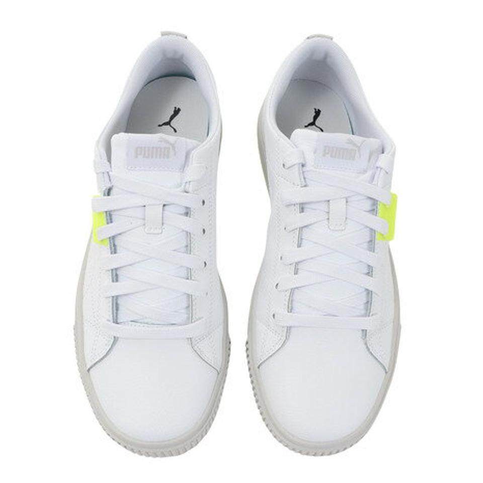 プーマ（PUMA）（メンズ）エヴァー EVER 白 ホワイト イエロー 38302904 スニーカー スポーツシューズ メンズ 靴 シューズ