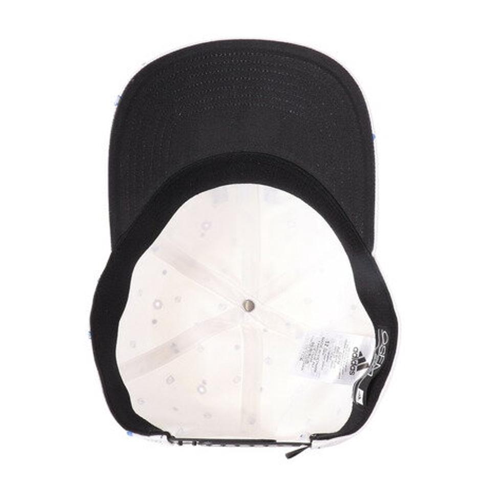 アディダス(adidas) スリーストライプ シールドプリントキャップ EKV92-GT0203 WH (メンズ)