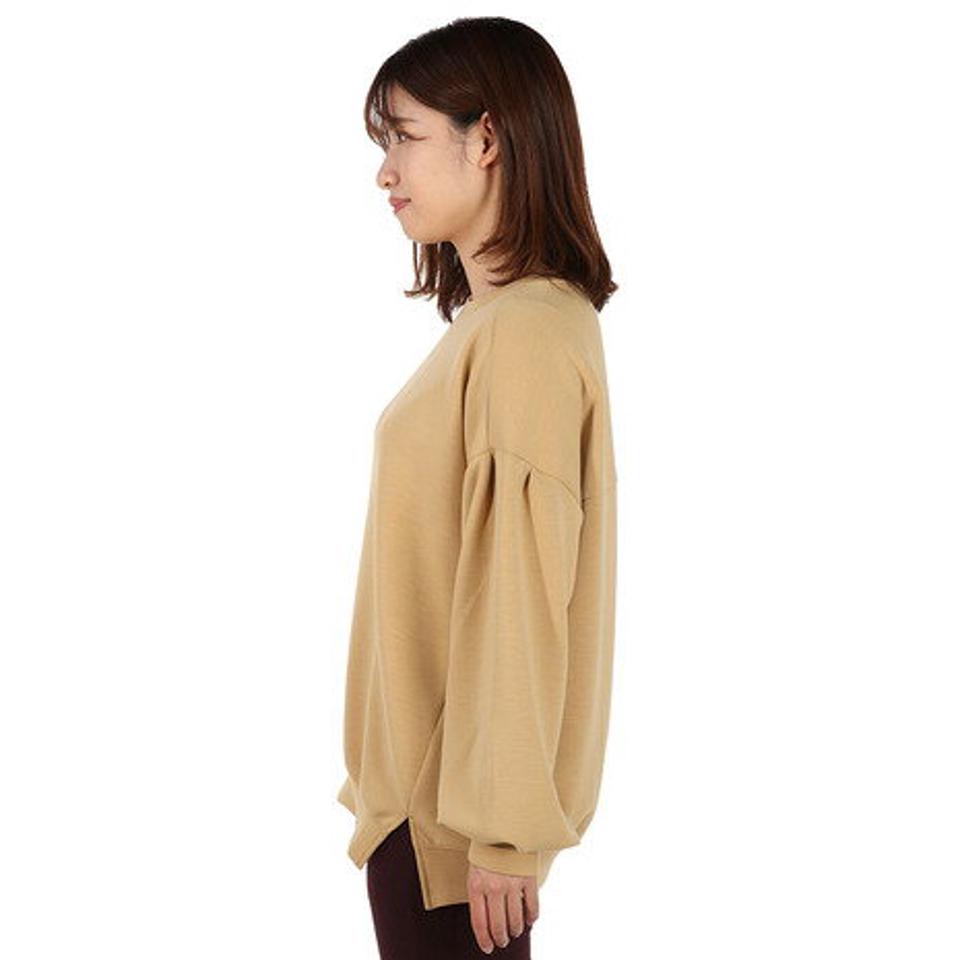 エルケクス（ELKEX）（レディース）ダブルニットクルーネックシャツ EKL1FA3078