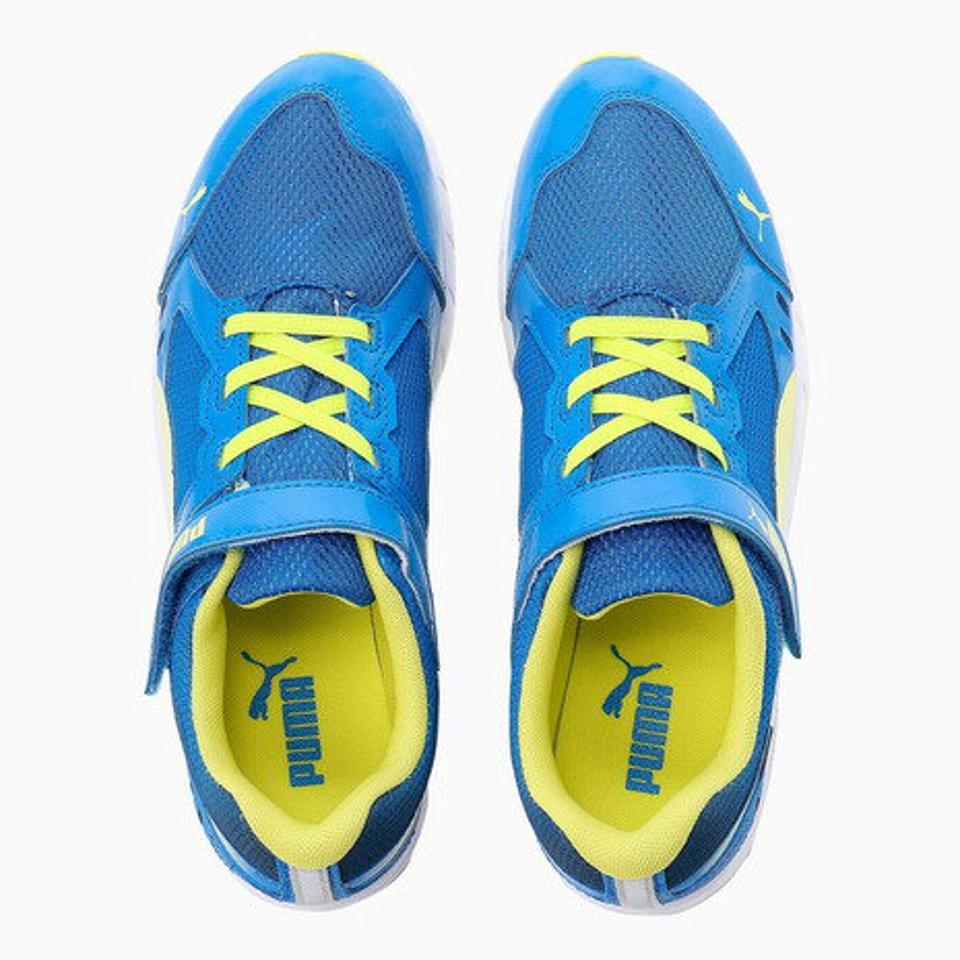 【6/5 24h限定 エントリー＆対象4店舗買い回りで最大P10倍！】プーマ（PUMA）（キッズ） ジュニアランニングシューズ ベルクロ ベルト付き スピードモンスター V3 スニーカー 19026618