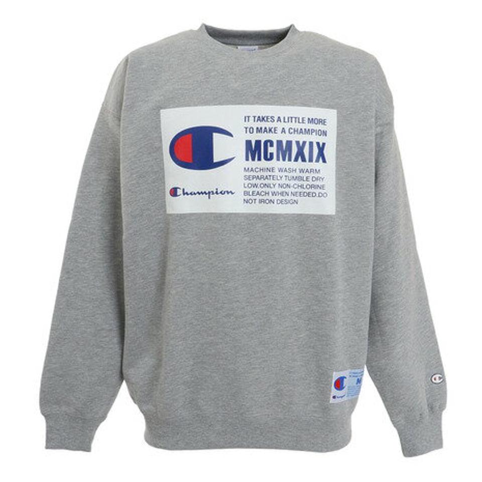 チャンピオン-ヘリテイジ（CHAMPION-HERITAGE） ジョックタグプリント クルーネックスウェット C3-V017 070 （メンズ）