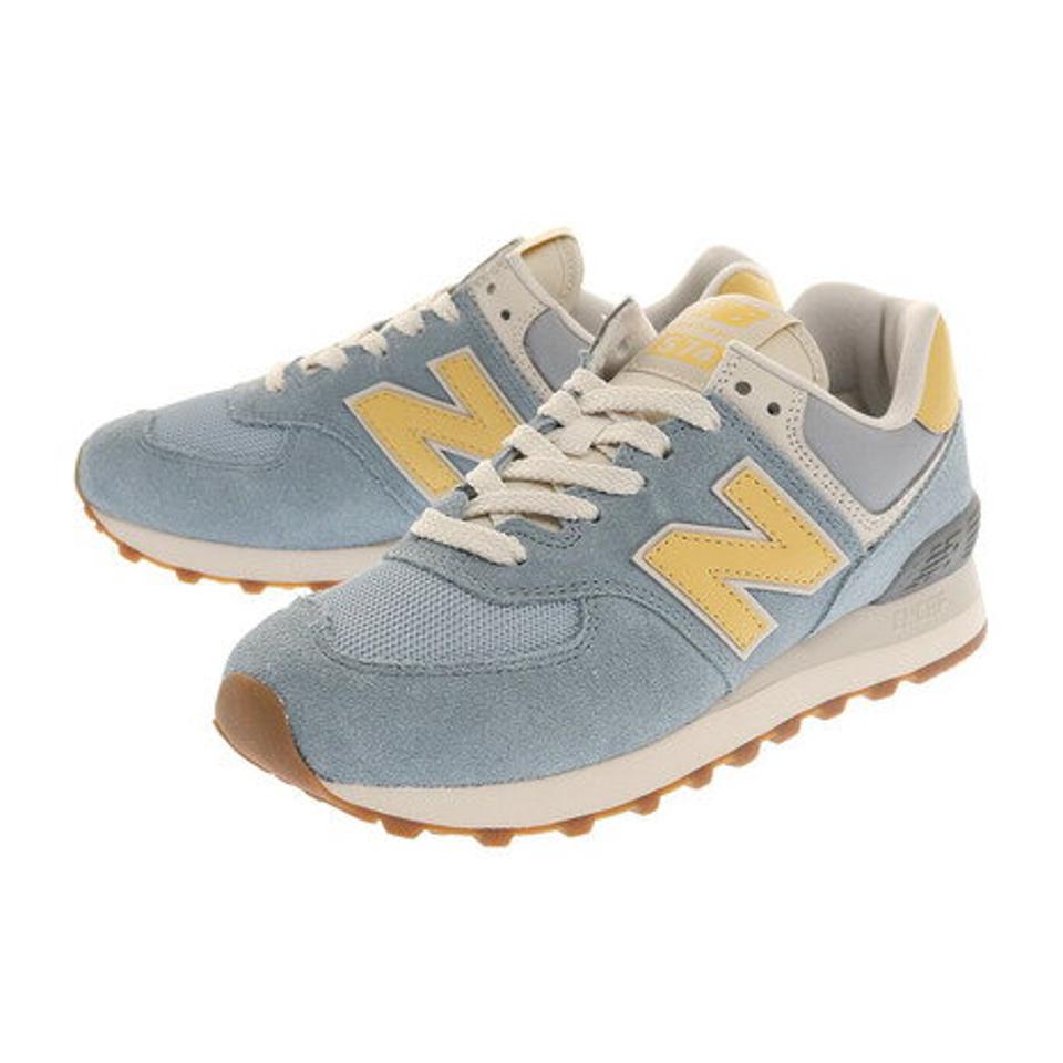 【20％オフクーポン 9/11まで】ニューバランス（new balance） スニーカー ブルー 青 WL574RCC B スポーツシューズ カジュアル 運動 靴 通勤 通学 ランニング シンプル （レディース）