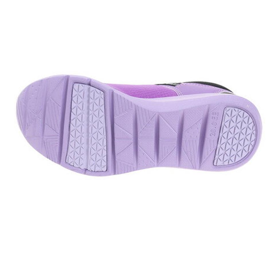 ムーンスター（MoonStar）（キッズ） スニーカー ジュニア 紫 黒 NM J053 12295401 12295406 22SS パープル ブラック スポーツシューズ