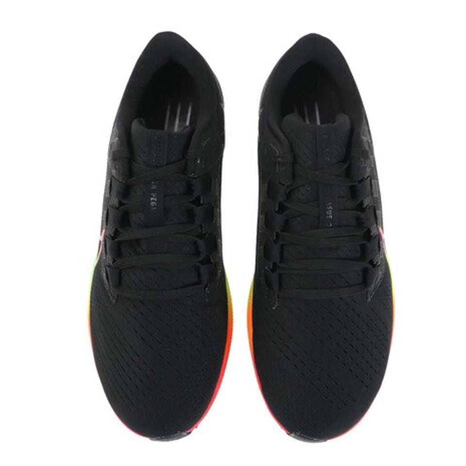 【ランニング対象品購入&エントリーでP10倍！8/19 20:00〜8/28 23:59】ナイキ（NIKE） エア ズーム ペガサス 38 ブラック レインボー 黒 DQ4994-010 ランニングシューズ ジョギング スポーツ スニーカー トレーニング （メンズ）