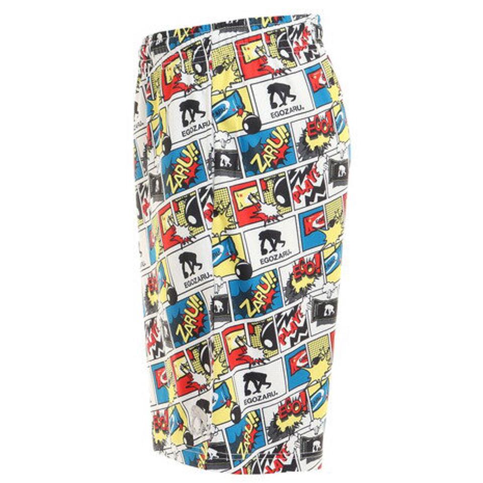 エゴザル（EGOZARU） バスパン バスケットボールウェア アメコミ ショートパンツ EZHP-S2201-025 （メンズ、レディース）