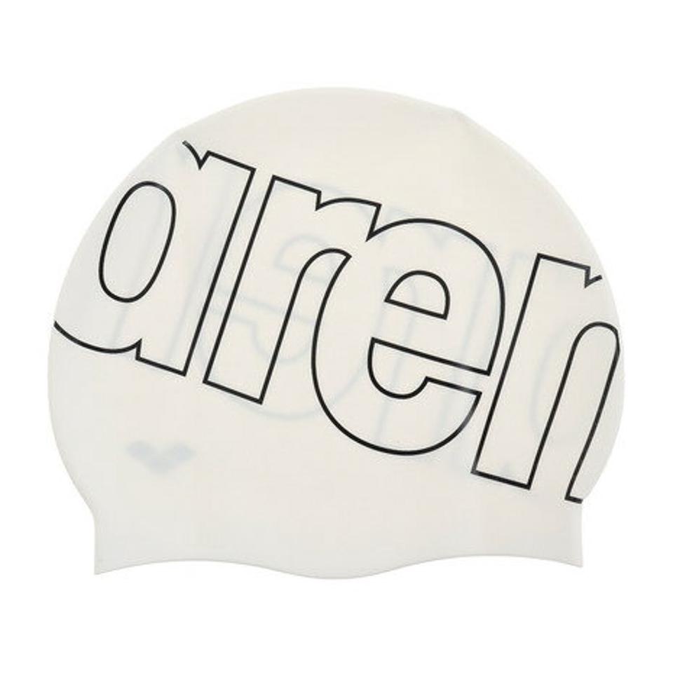 アリーナ(ARENA) 水泳 キャップ シリコーンキャップ ARN-2405 WHT (メンズ、レディース)