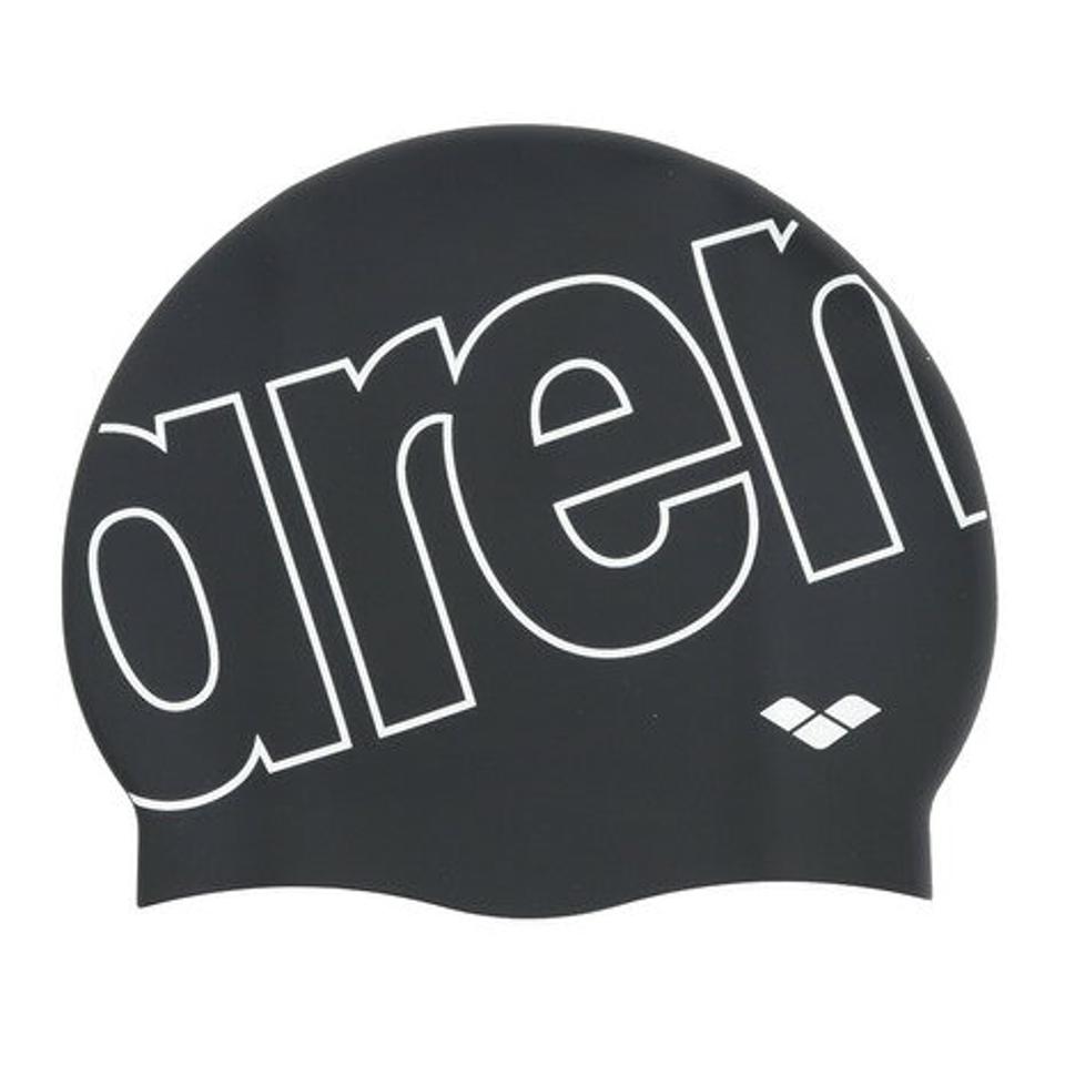 アリーナ(ARENA) 水泳 キャップ シリコーンキャップ ARN-2405 BKWH (メンズ、レディース)