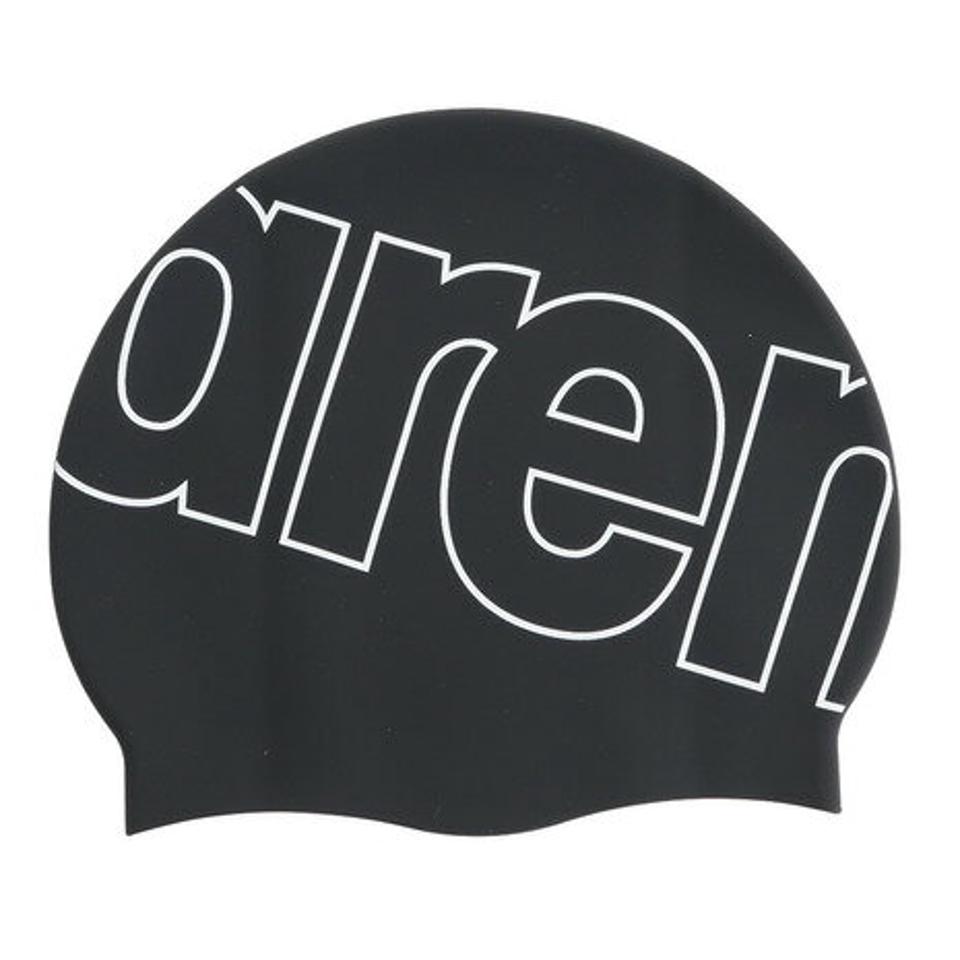 アリーナ(ARENA) 水泳 キャップ シリコーンキャップ ARN-2405 BKWH (メンズ、レディース)