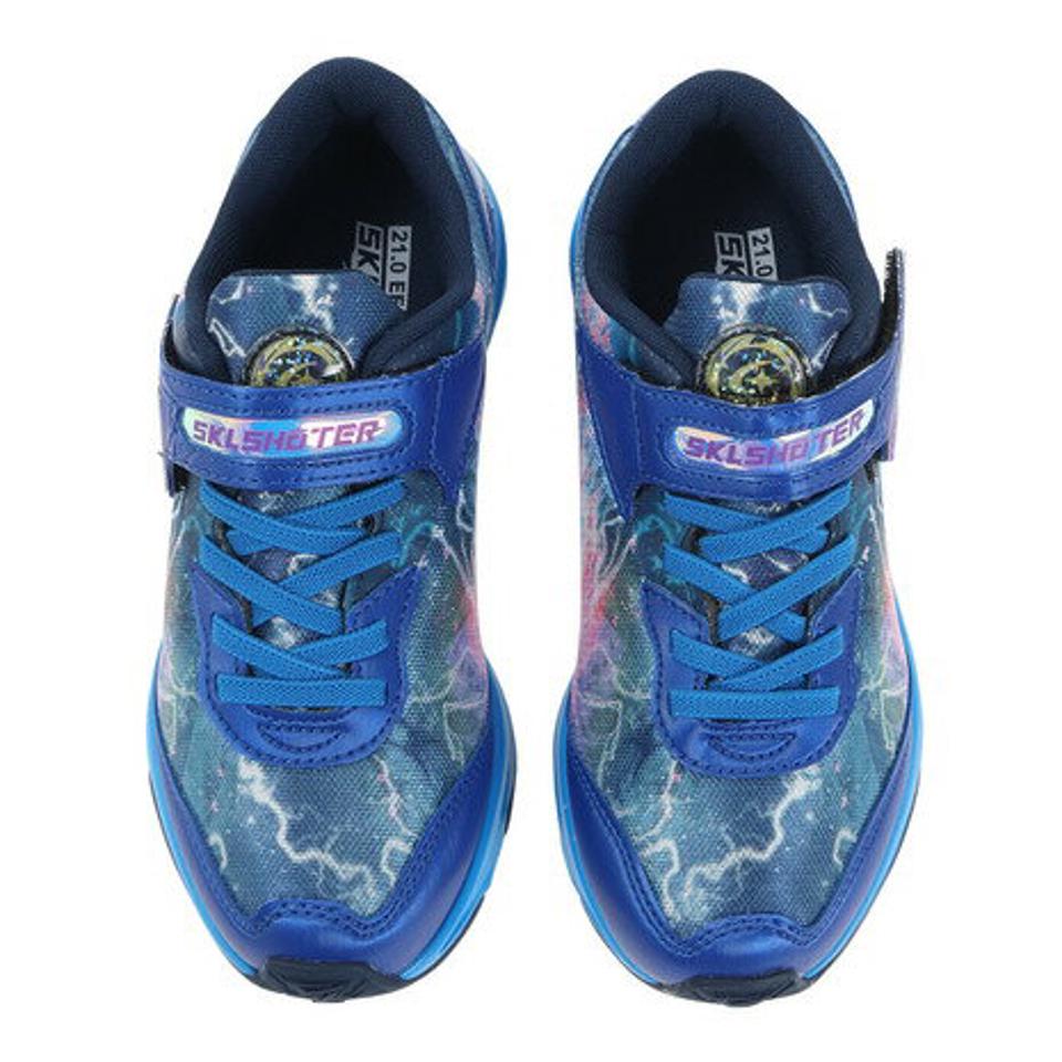 ムーンスター（MoonStar） ボーイズ ジュニア ベルクロ ベルト付き スニーカー SK 0004 エレクトロ 12295685 22SS （キッズ）