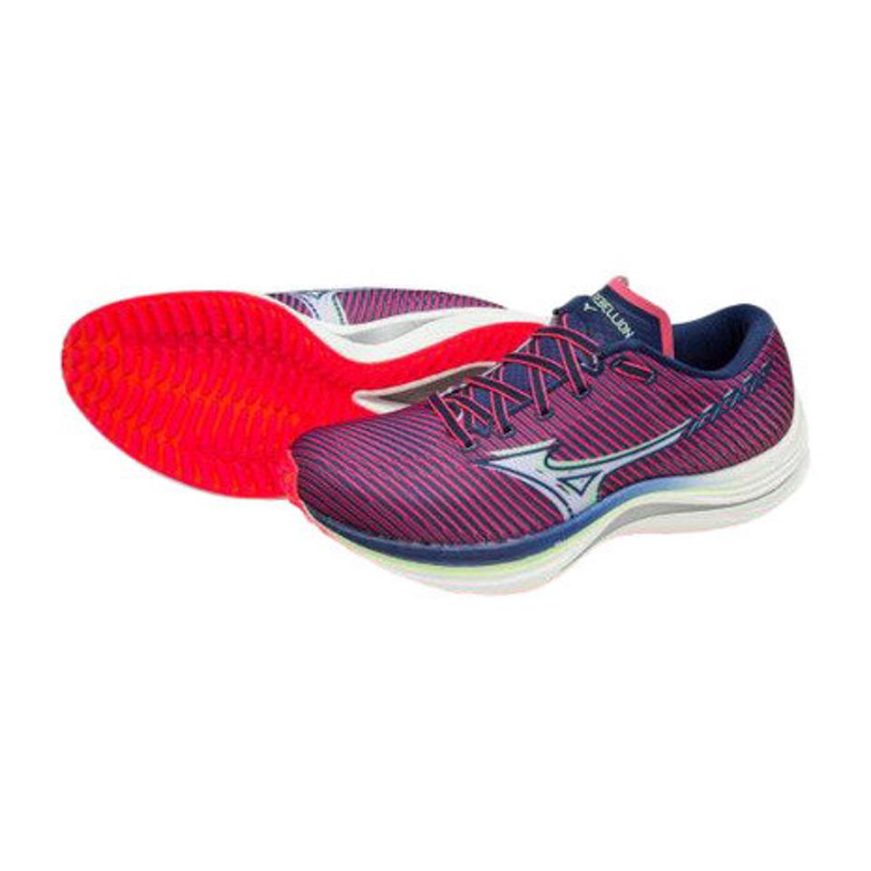 ミズノ（MIZUNO） ランニングシューズ トレーニングシューズ 部活 ウエーブリベリオン J1GD211787 （レディース）