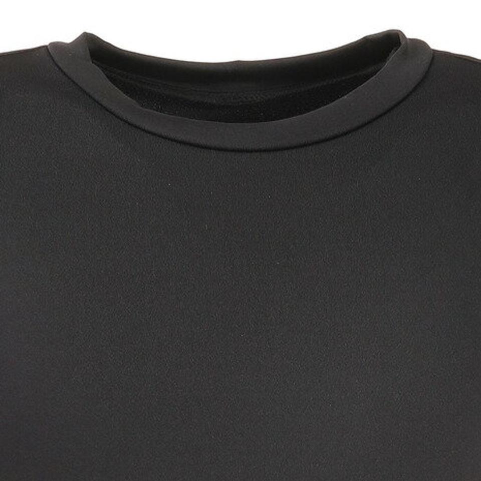 【ポイント12倍】エックスティーエス（XTS） ジュニア 半袖Tネック ストレッチ アンダーシャツ 724G6ES4198 BLK （キッズ）