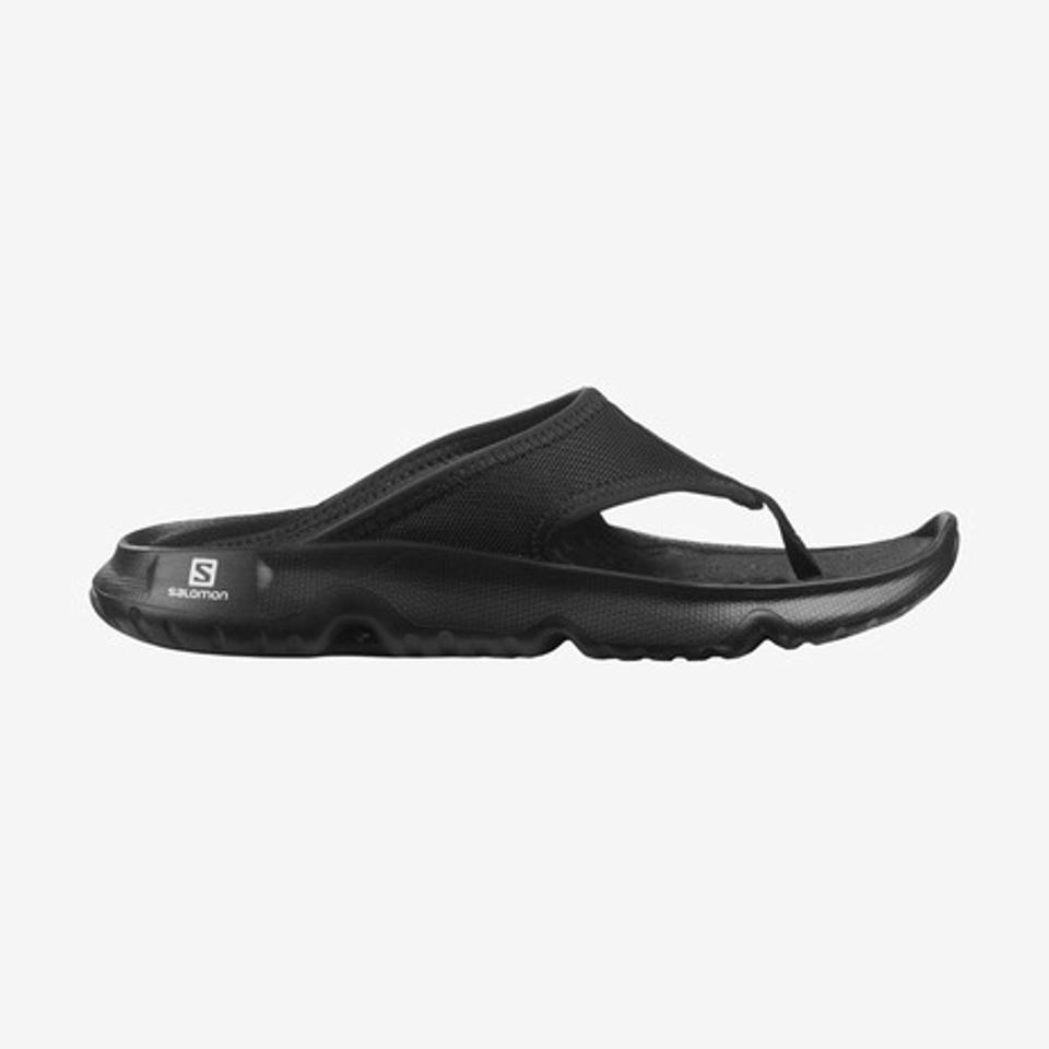 サロモン（SALOMON） サンダル レディース ぺたんこ REELAX BREAK 5.0 L41278900 ブラック 黒 （レディース）