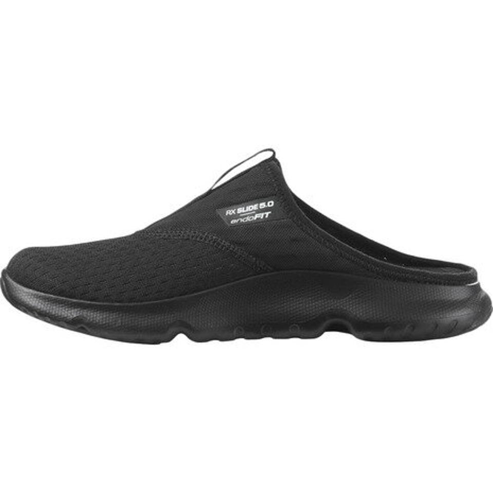 サロモン（SALOMON） サンダル レディース ぺたんこ REELAX SLIDE 5.0 L41278600 ブラック 黒 （レディース）