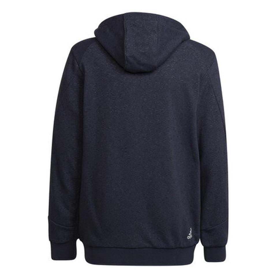 アディダス（adidas）（キッズ）ジュニア フューチャー アイコン スリーストライプス フード付きスウェットシャツ M1512-HE1929