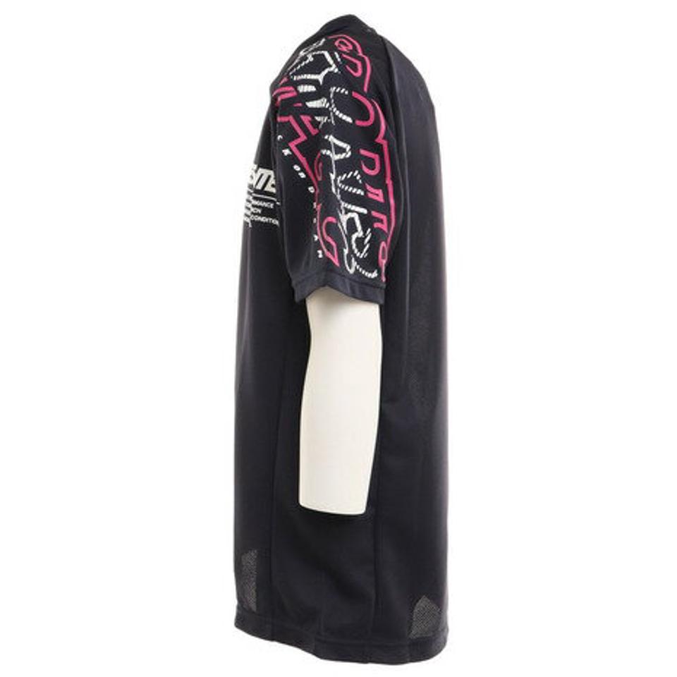 デサント（DESCENTE） バレーボールウェア ジュニア 半袖プラクティスシャツ DVJTJA51 NV （キッズ）