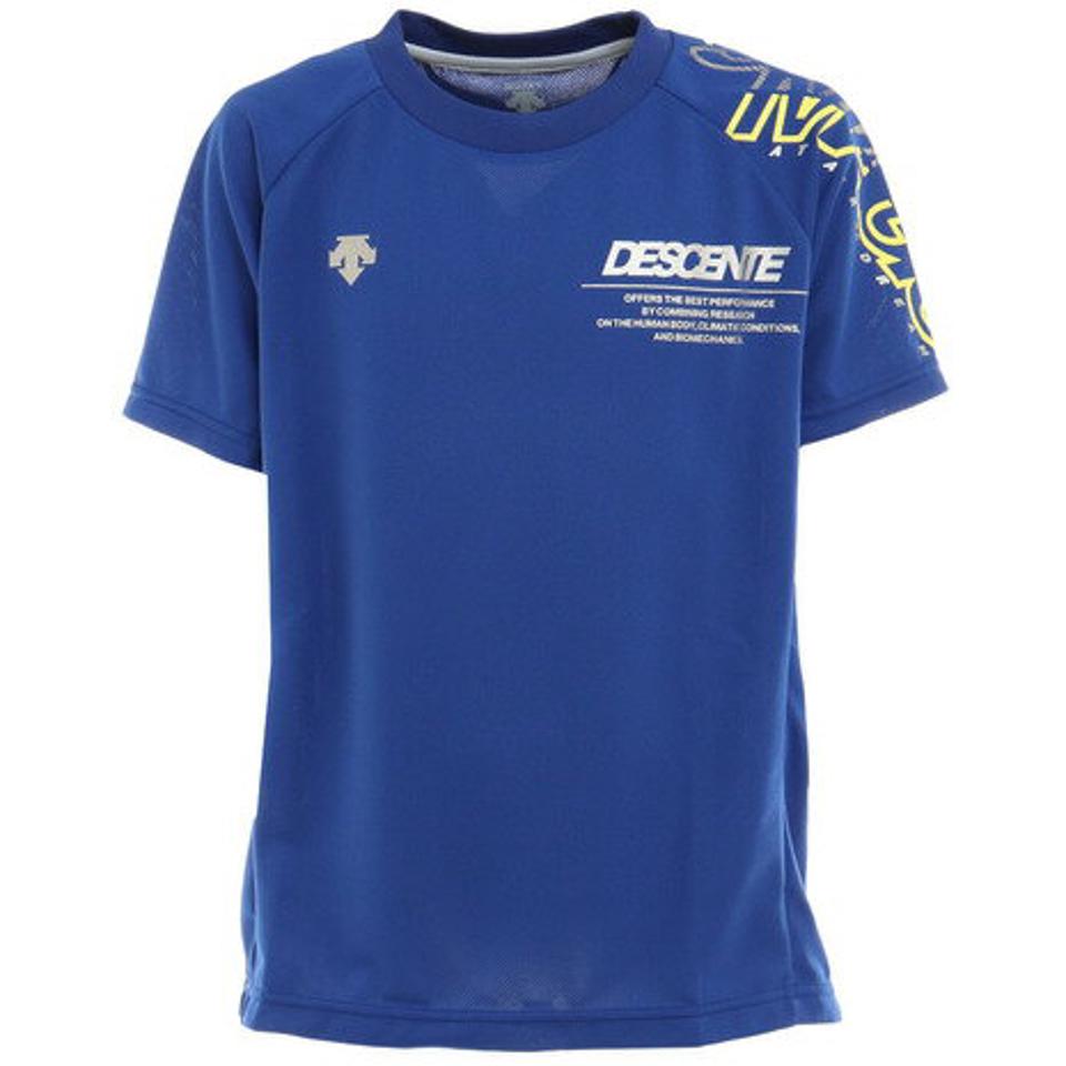 デサント（DESCENTE） バレーボールウェア ジュニア 半袖プラクティスシャツ DVJTJA51 BL （キッズ）