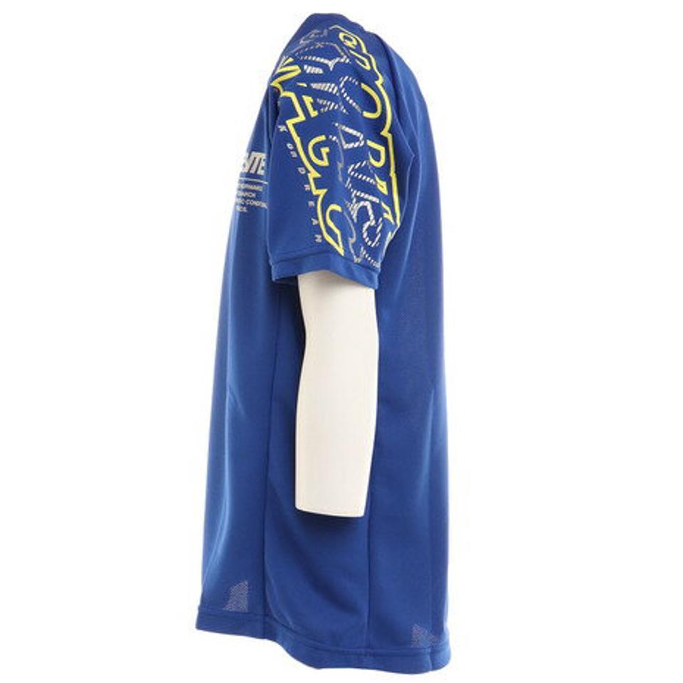 デサント（DESCENTE） バレーボールウェア ジュニア 半袖プラクティスシャツ DVJTJA51 BL （キッズ）