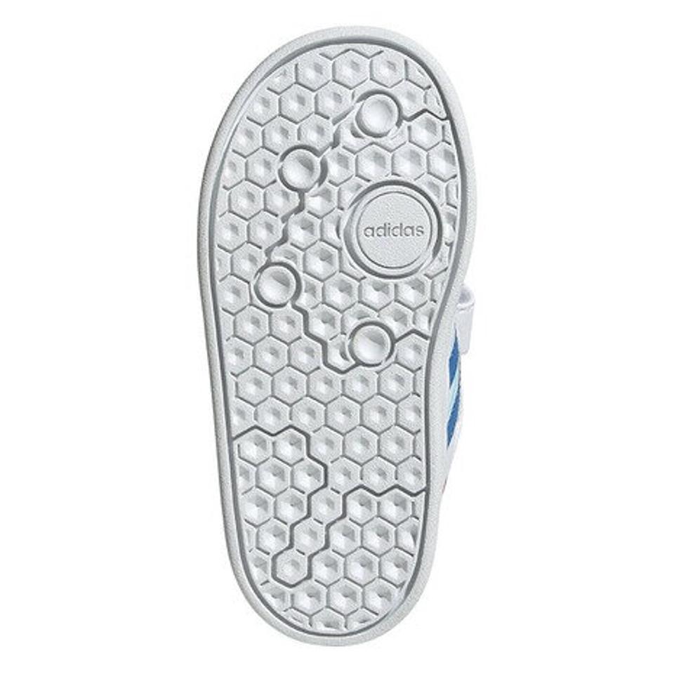 【20％OFFクーポン！3/26まで】アディダス（adidas）（キッズ）ブレイクネット BREAKNET 白 ホワイト ブルー GW2902 ジュニアスニーカー スポーツシューズ 靴 シューズ キッズ 運動靴