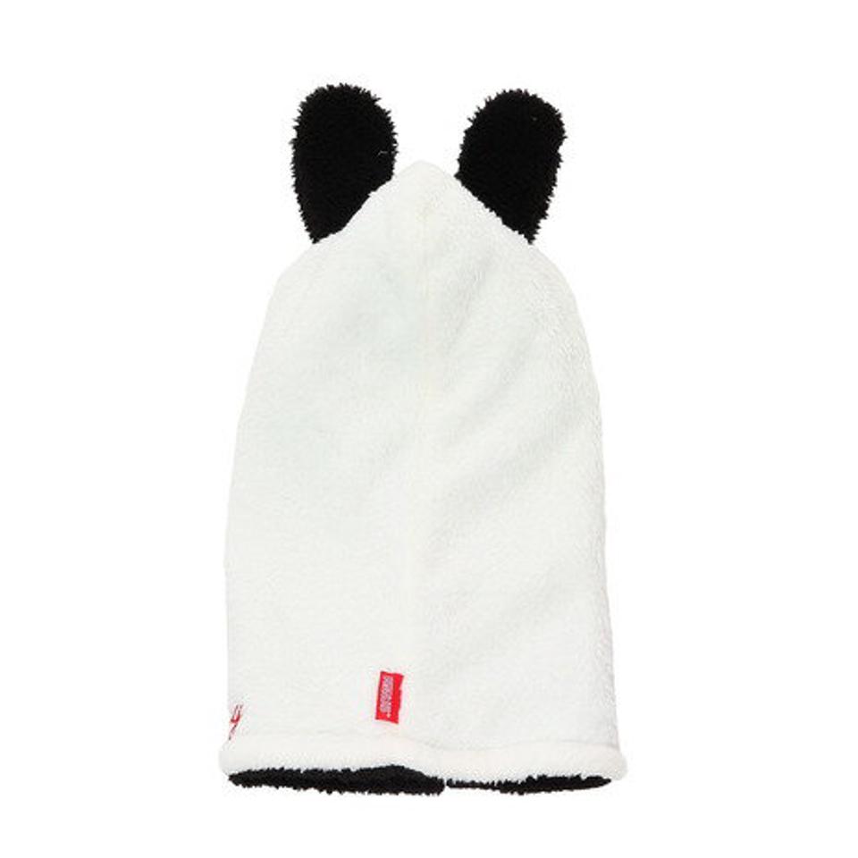 ベスプ(VESP) ニット帽 キッズ スキー ジュニア PEANUTS SNOOPY SOLID フードウォーマー VSJB1012WH 雪遊び (キッズ)