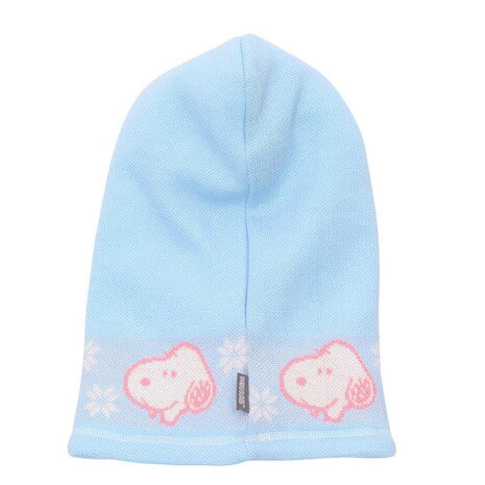 ベスプ(VESP) ニット帽 キッズ スキー ジュニア PEANUTS SNOOPY BONBON フードウォーマー VSJB1011SX 雪遊び (キッズ)