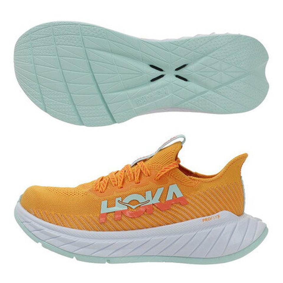 ホカ（HOKA）（レディース）ランニングシューズ トレーニングシューズ 部活 CARBON X 3 1123193-RYCM