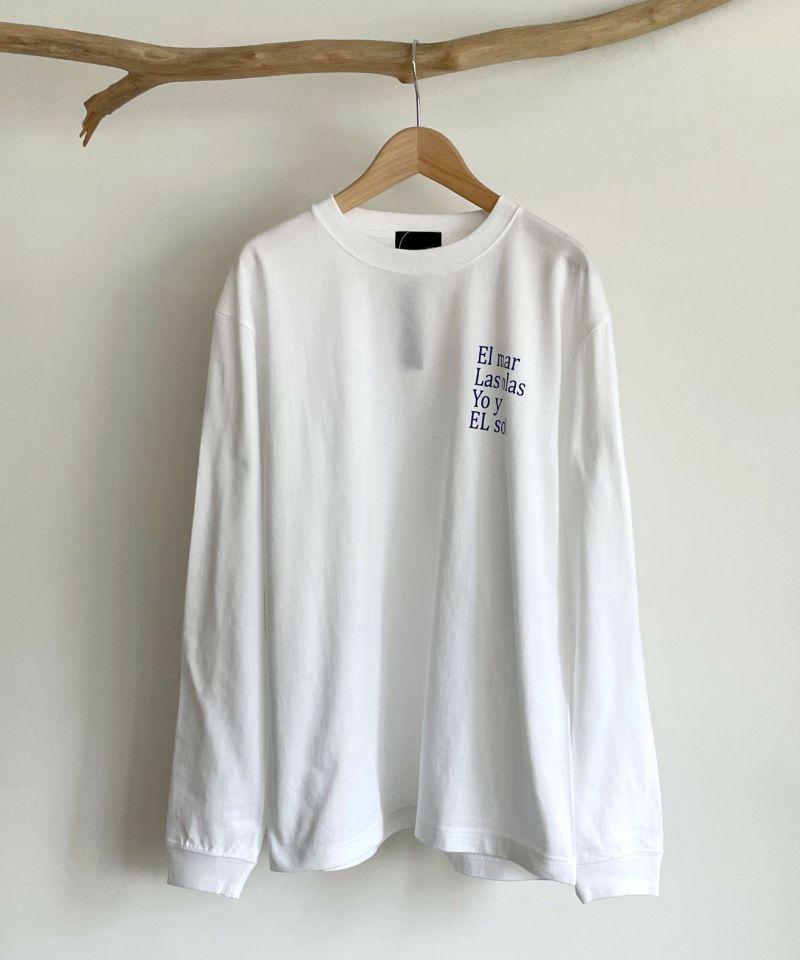 【ユニセックス】1975 TOKYO(1975 トーキョー)"El mar" ロングTシャツ