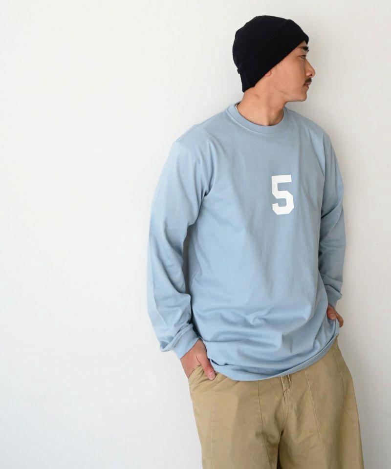 【ユニセックス】1975 TOKYO(1975 トーキョー)"TEAM5"ロングTシャツ