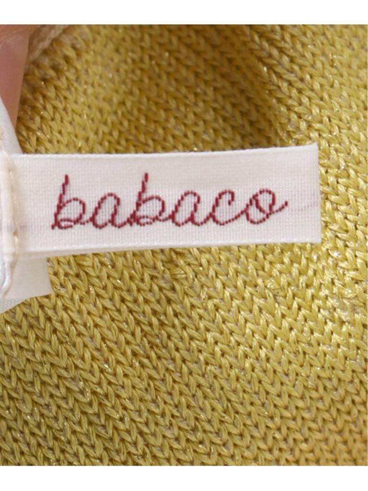 【babaco/ババコ】 ホールガーメントブラトップ