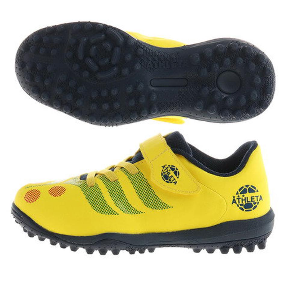 アスレタ（ATHLETA） ジュニアサッカートレーニングシューズ XE-376J YEL サッカーシューズ トレシュー （キッズ）