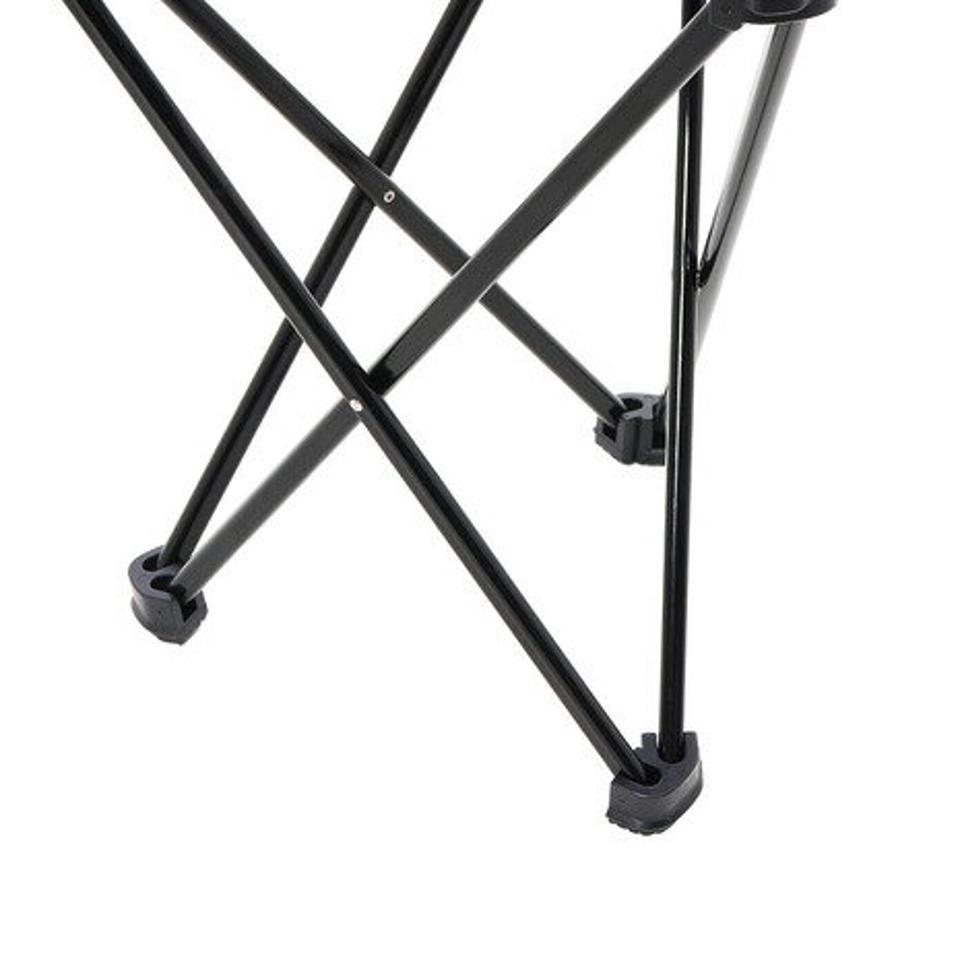 ホールアース（Whole Earth） アウトドア チェア 折りたたみ椅子 COMPACT UL デルタチェアー HIGH WE23DC32 BLK