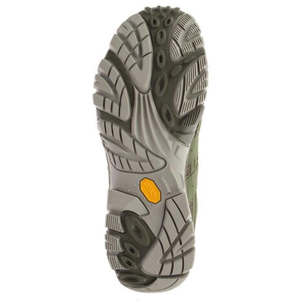 メレル（MERRELL） アウトドアシューズ トレッキングシューズ 登山靴 GORE-TEX WIDE WIDTH モアブ2 ミッド 99773 OLIVE ゴアテックス 468g 防水 （メンズ）