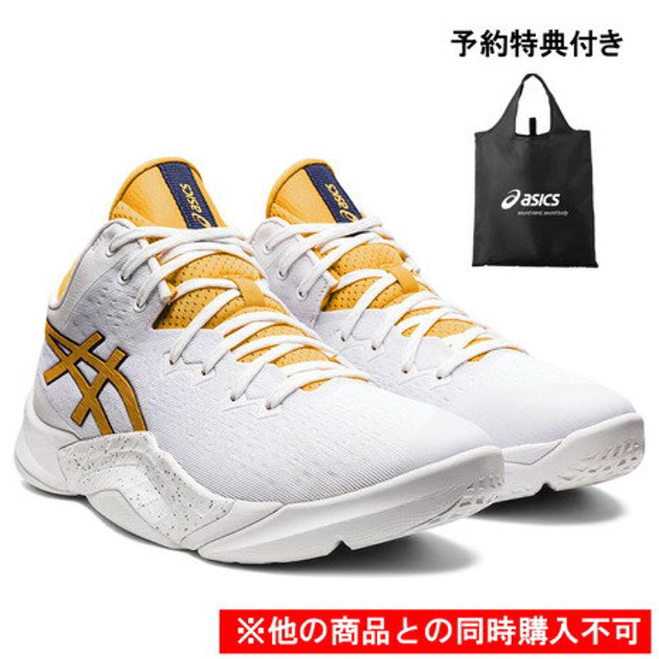 アシックス（ASICS）（メンズ、レディース）バスケットシューズ バッシュ 白 アンプレアルス UNPRE ARS 1063A036.102