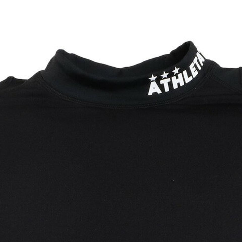 アスレタ（ATHLETA）（メンズ）サッカー フットサルウェア 裏起毛ウォームベースレイヤーシャツ 1091 BLK