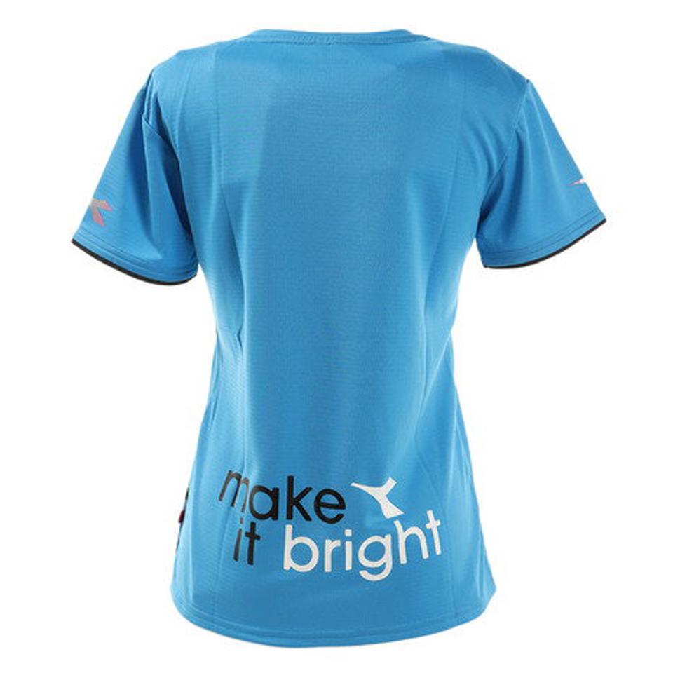 ディアドラ（diadora） レディース ロゴトップシャツ DTP0543-60 【 半袖シャツ テニス バドミントン ウェア 】 （レディース）