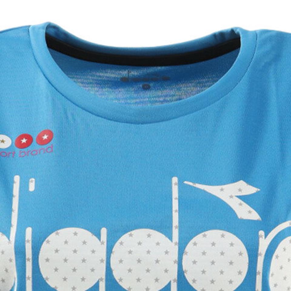 ディアドラ（diadora） レディース ロゴトップシャツ DTP0543-60 【 半袖シャツ テニス バドミントン ウェア 】 （レディース）