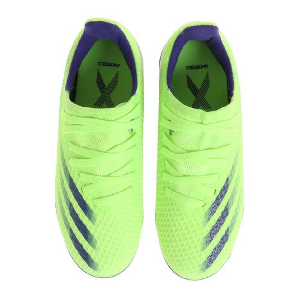 アディダス（adidas）（キッズ）ジュニアサッカースパイク エックス ゴースト.3 HG AG J H67624 サッカーシューズ