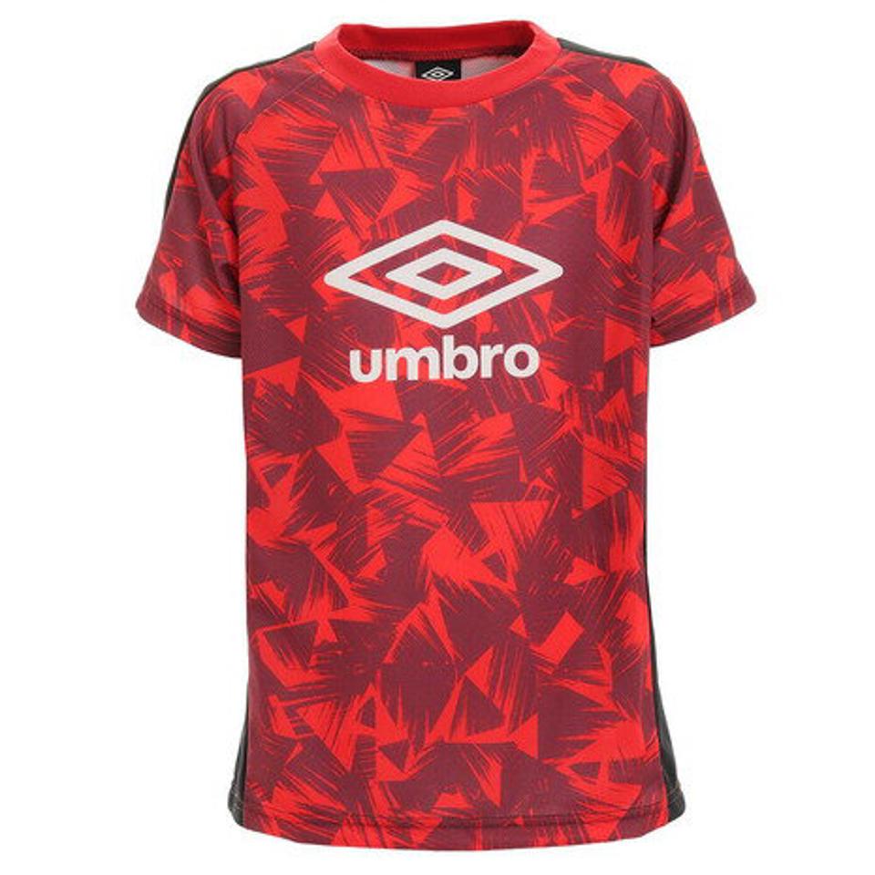アンブロ（UMBRO） ジュニア 機能シャツ UMJPJA62XB RED （キッズ）