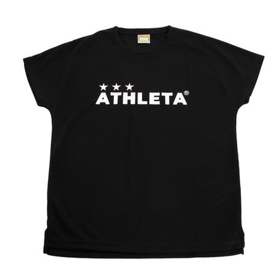 【5/25限定 エントリー&3点以上ご購入でP最大10倍】アスレタ(ATHLETA) サッカー ウェア 半袖 ジュニア プラクティスシャツ 2331J BLK フットサルウェア (キッズ)