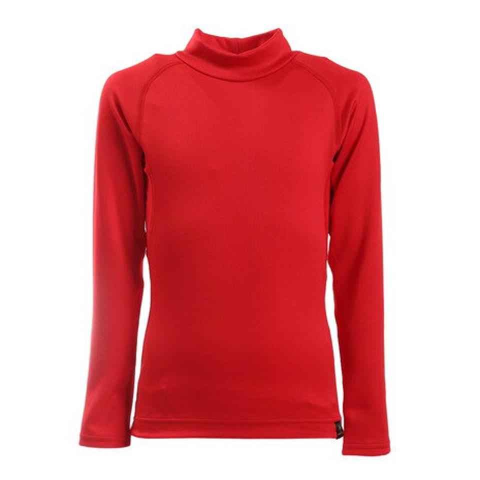 デュアリグ(DUARIG) サッカーウェア ジュニア ヒートクロス BA ハイネック長袖シャツ 742D1ES7613RED (キッズ)