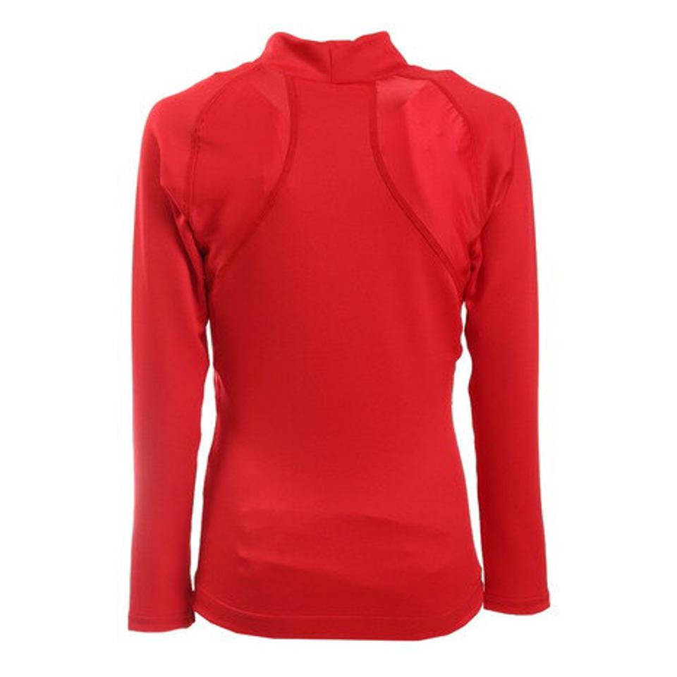 デュアリグ(DUARIG) サッカーウェア ジュニア ヒートクロス BA ハイネック長袖シャツ 742D1ES7613RED (キッズ)