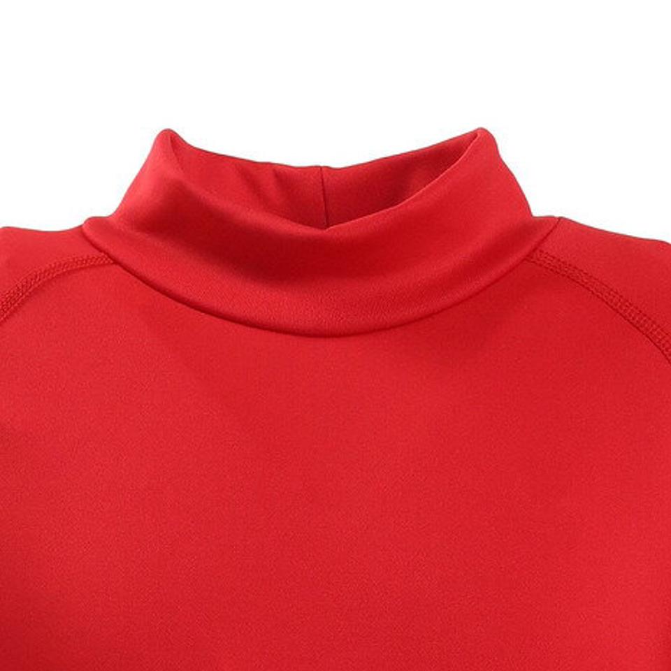 デュアリグ(DUARIG) サッカーウェア ジュニア ヒートクロス BA ハイネック長袖シャツ 742D1ES7613RED (キッズ)