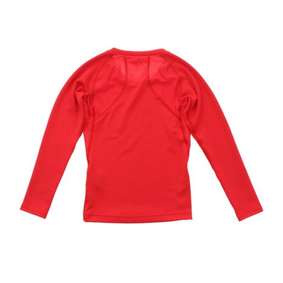 デュアリグ(DUARIG)(キッズ)サッカーウェア ジュニア ヒートクロスBA丸首長袖シャツ 742D1ES7612RED